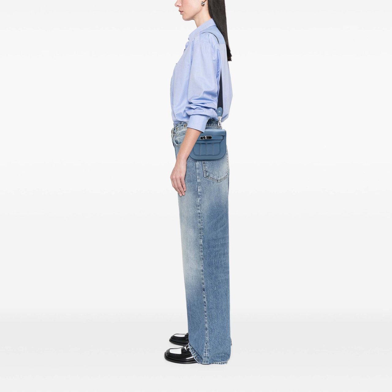 Hermès Swift Berline 28 Blauw