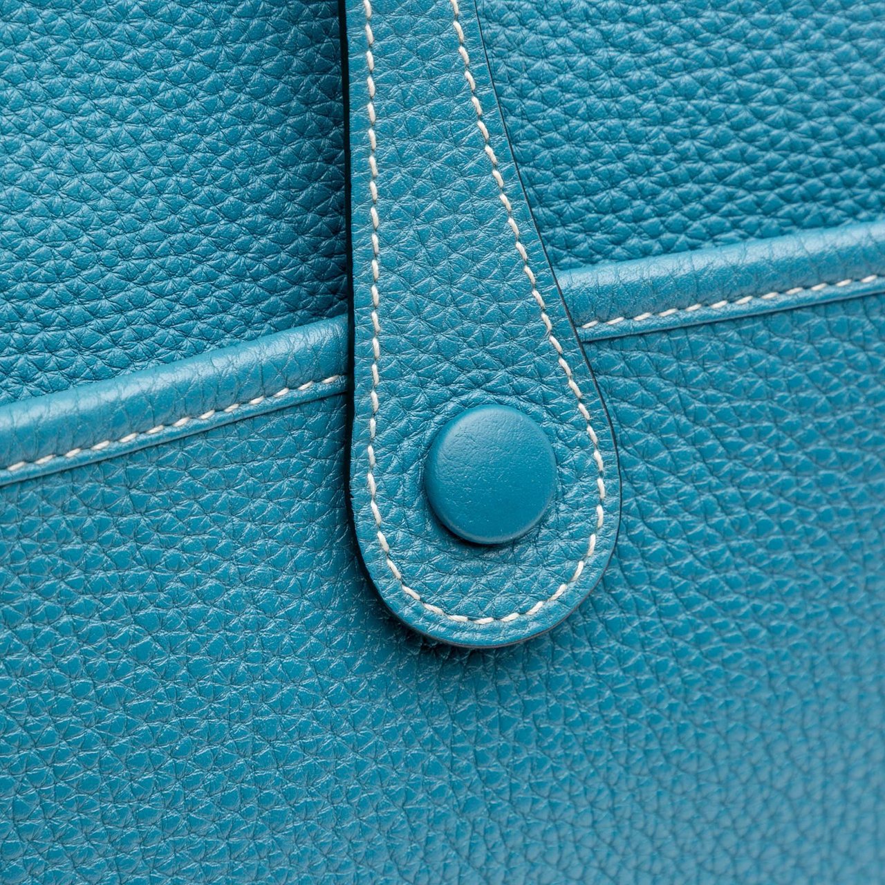 Hermès Clemence Evelyne III P Blauw
