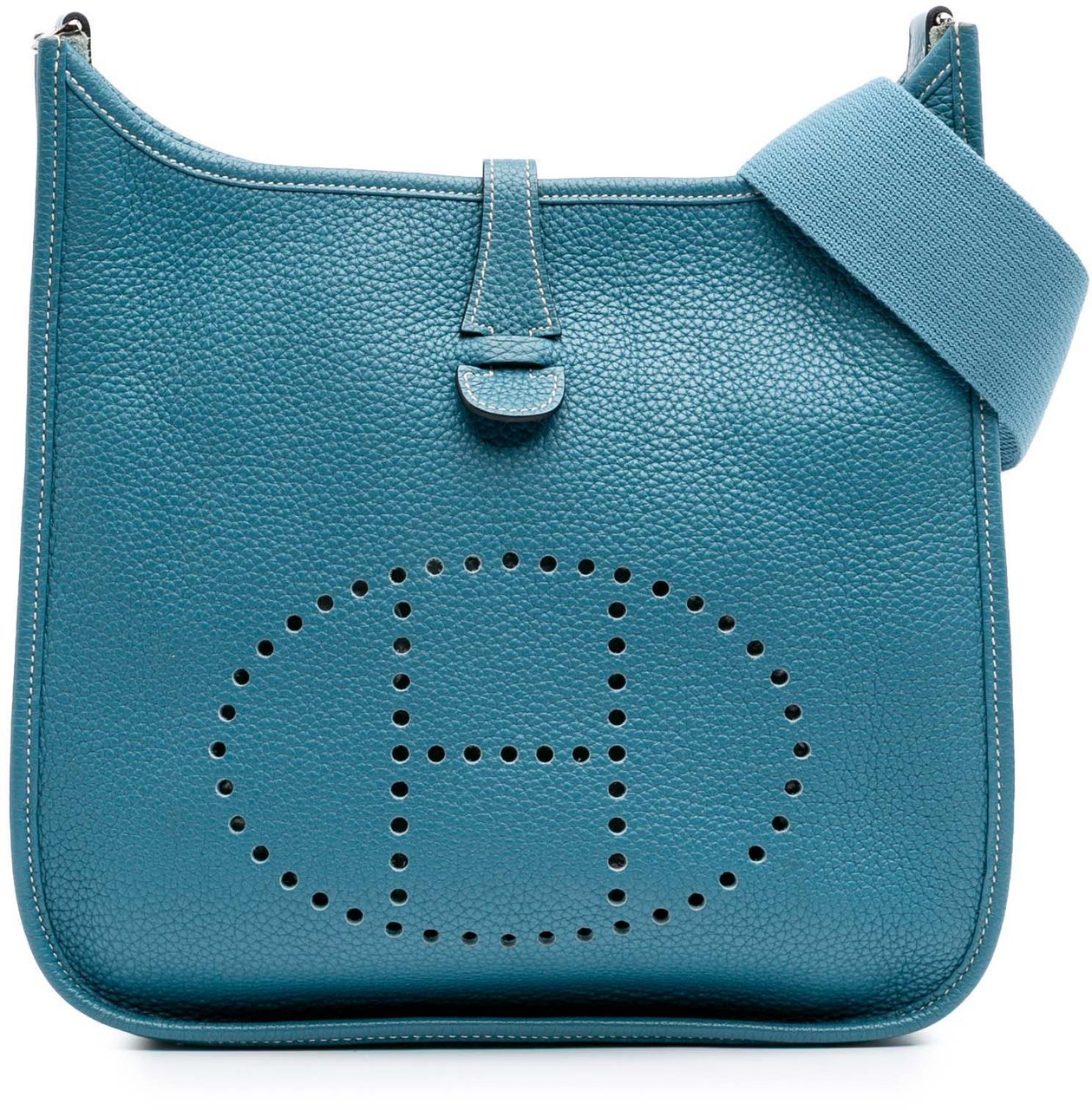 Hermès Clemence Evelyne III P Blauw