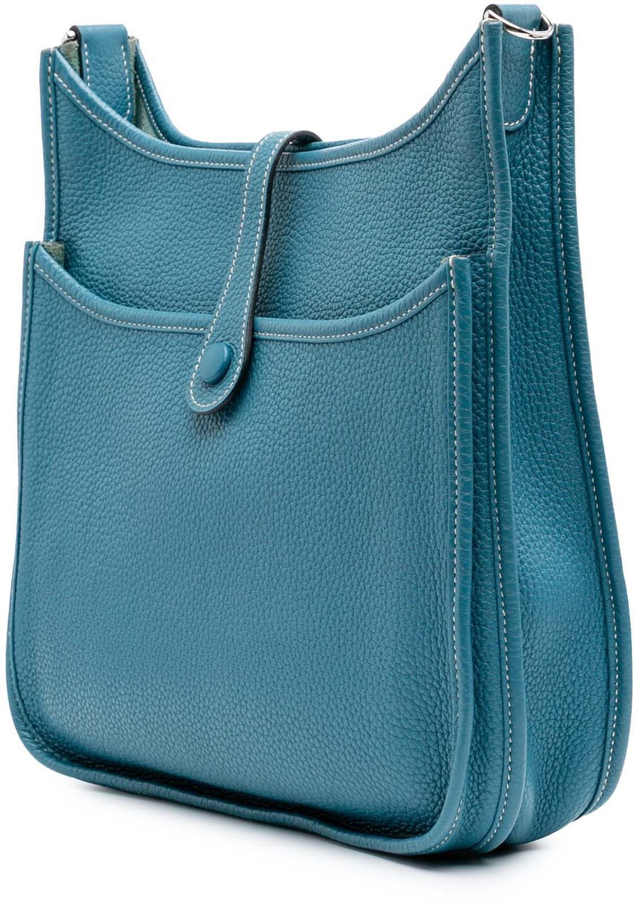 Hermès Clemence Evelyne III P Blauw