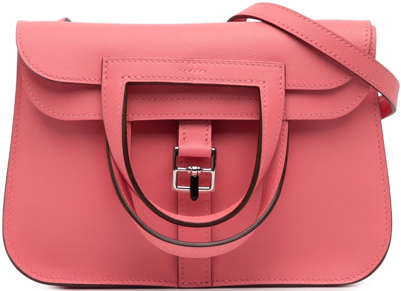 Hermès Mini Swift Halzan 22 Roze