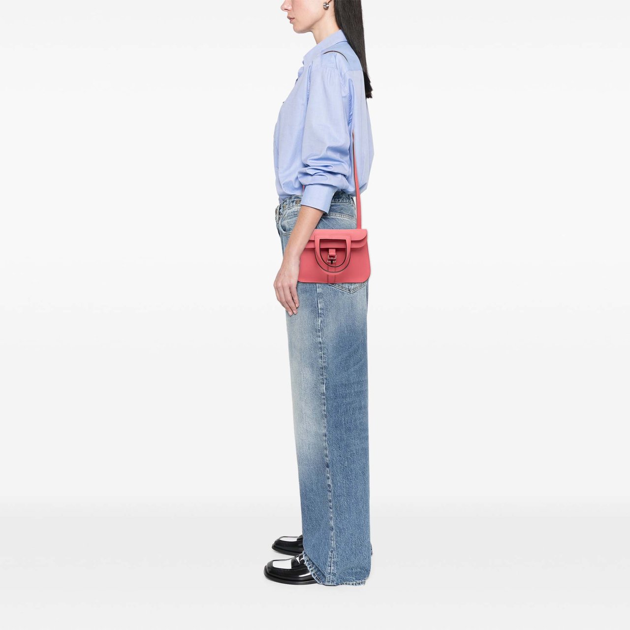 Hermès Mini Swift Halzan 22 Roze