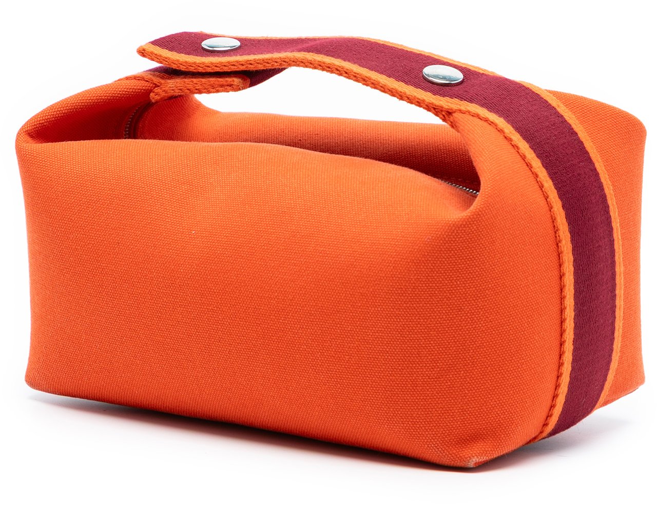 Hermès Small Toile Bride A Brac Case Oranje