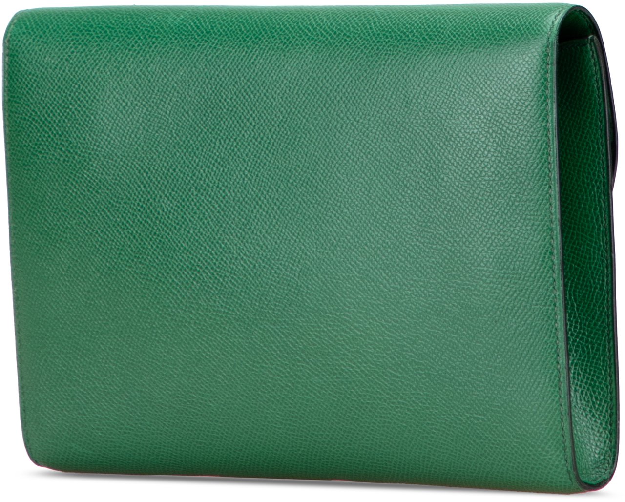 Hermès Epsom H Gaine Clutch Groen