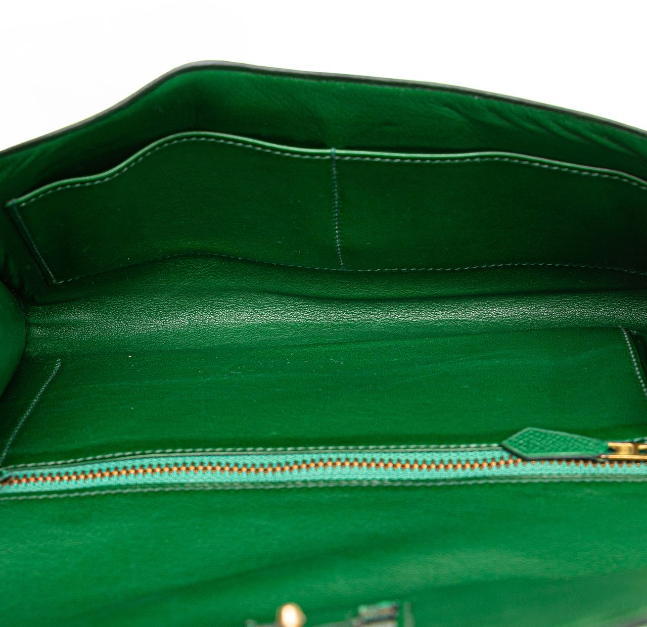 Hermès Epsom H Gaine Clutch Groen