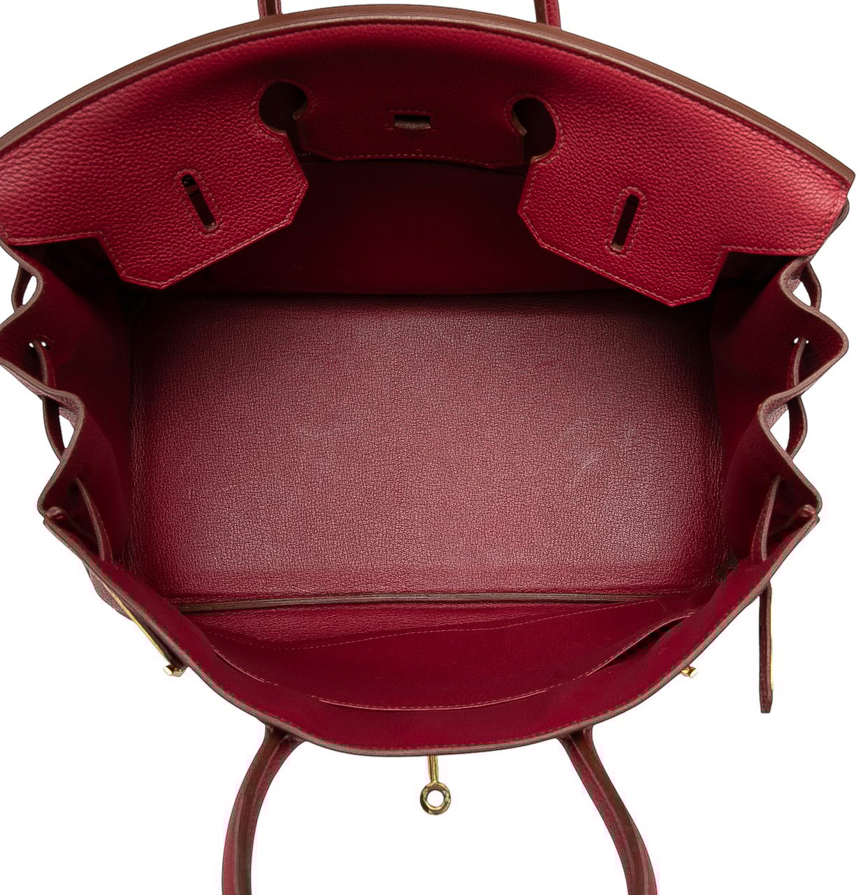 Hermès Togo Birkin Retourne 35 Rood