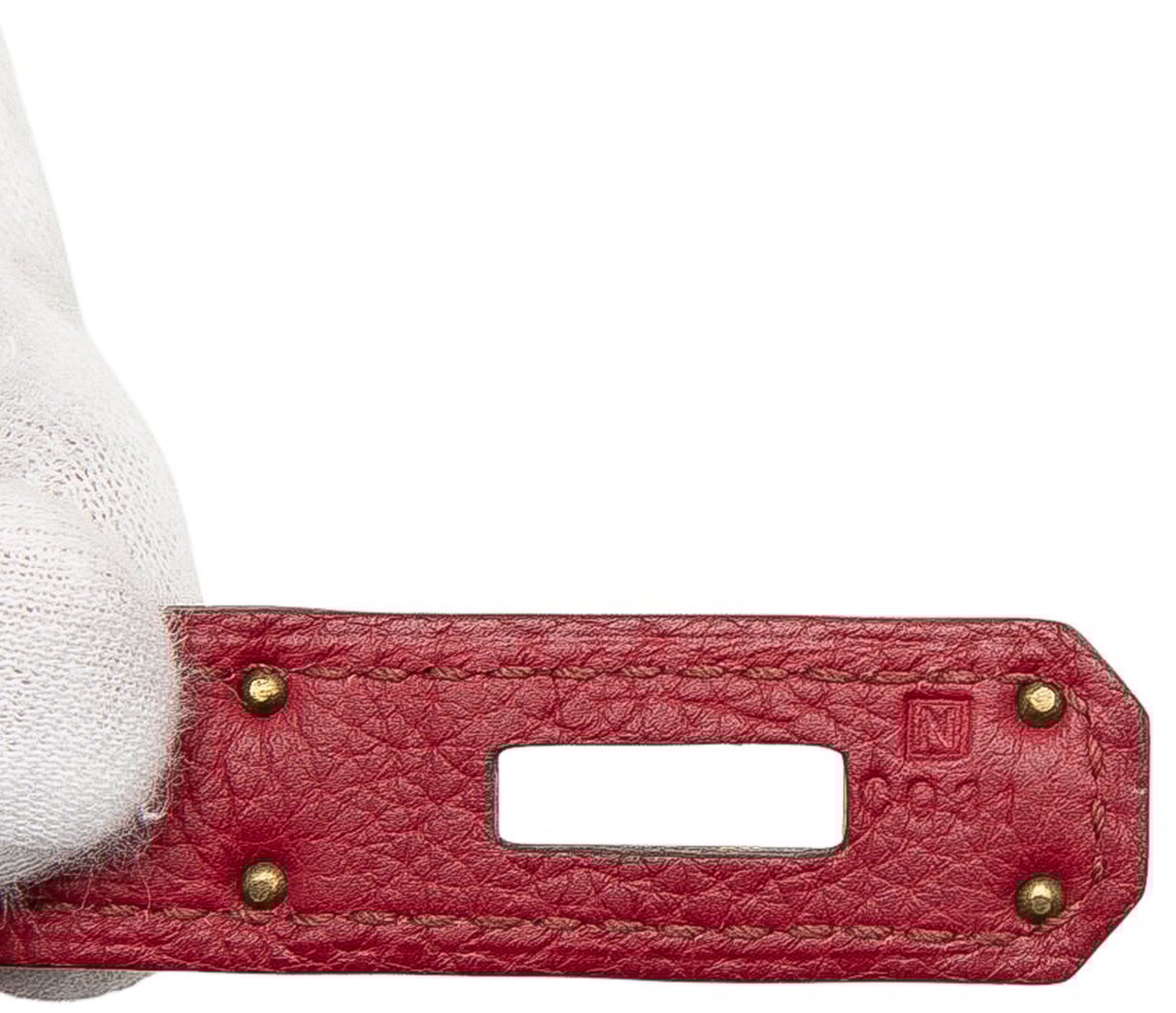 Hermès Togo Birkin Retourne 35 Rood