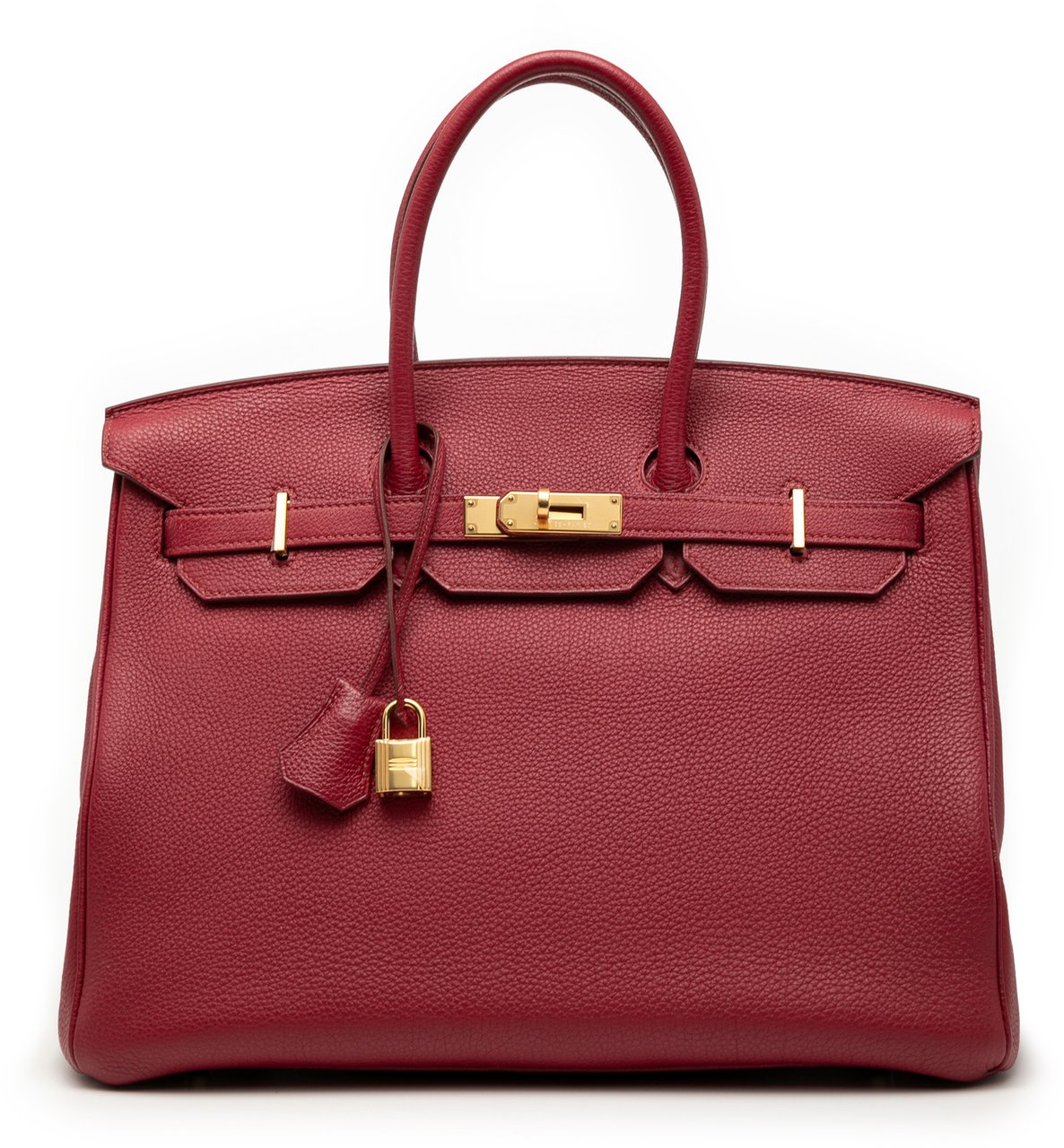 Hermès Togo Birkin Retourne 35 Rood