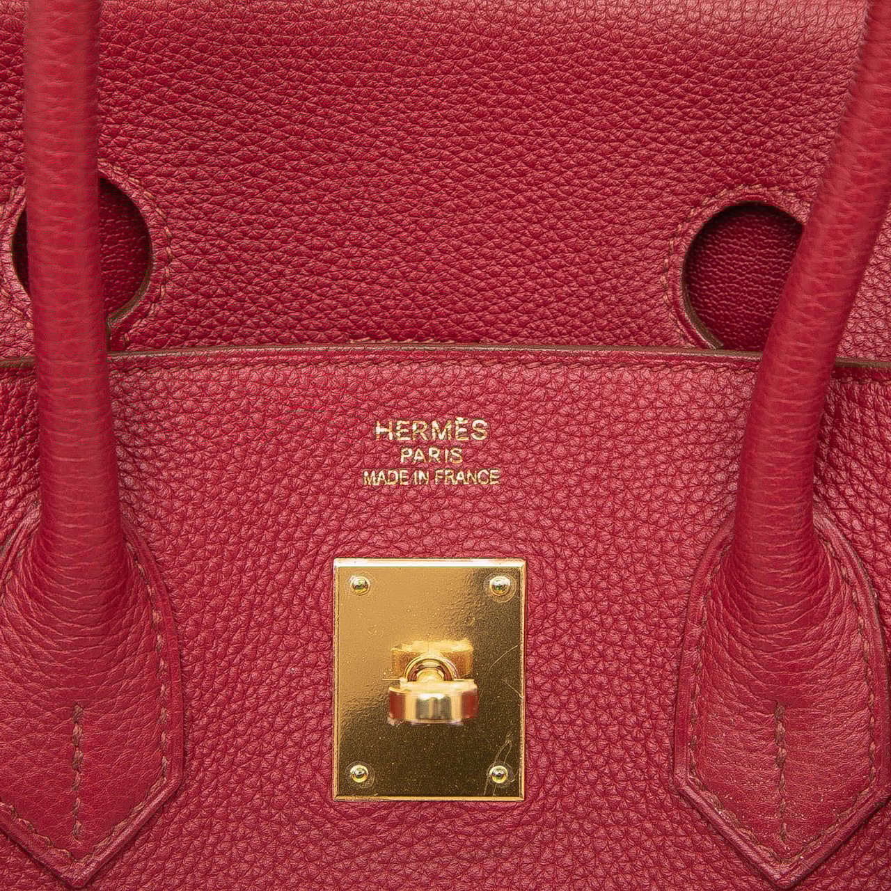 Hermès Togo Birkin Retourne 35 Rood