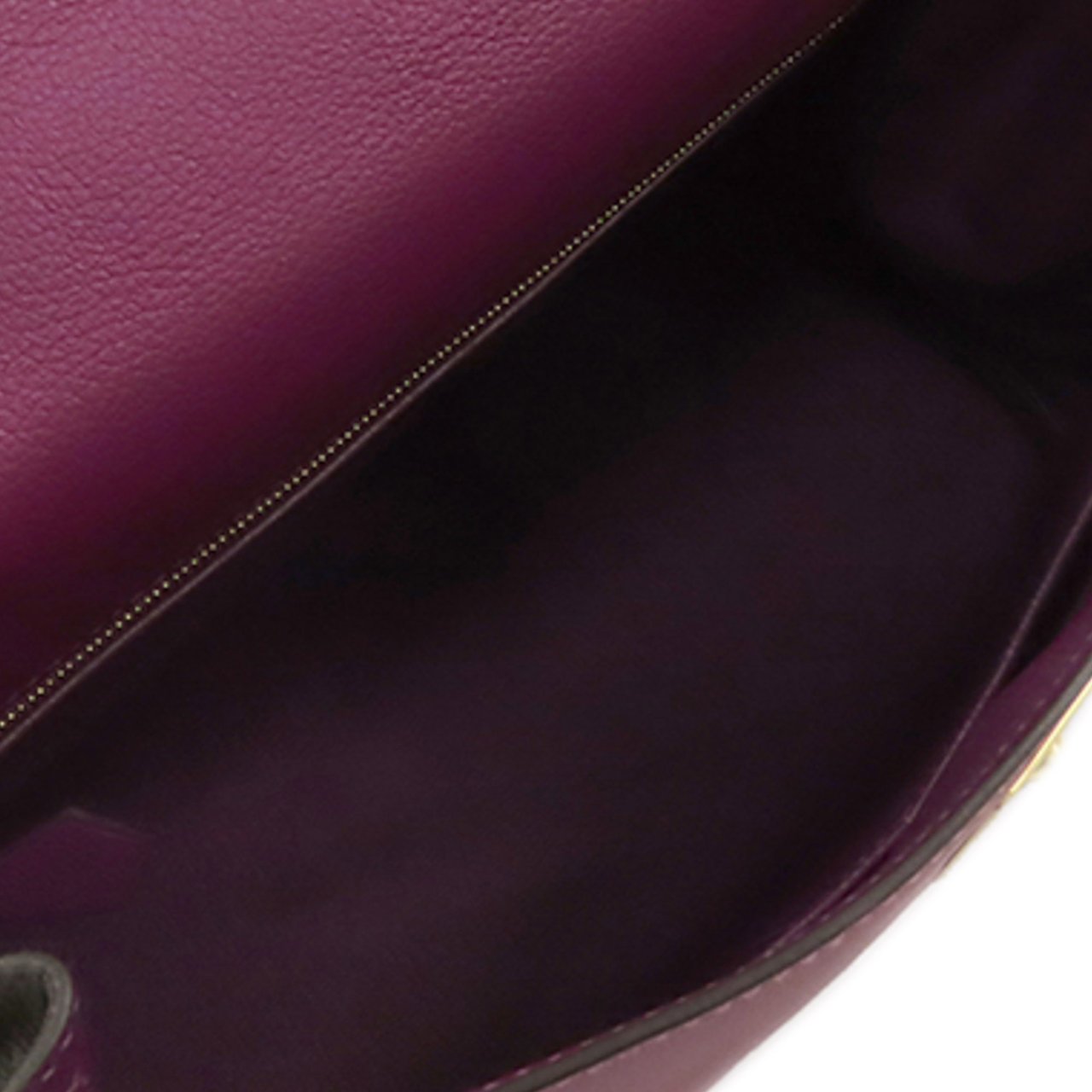 Hermès Special Order Evercolor Kelly II Retourne 28 Paars