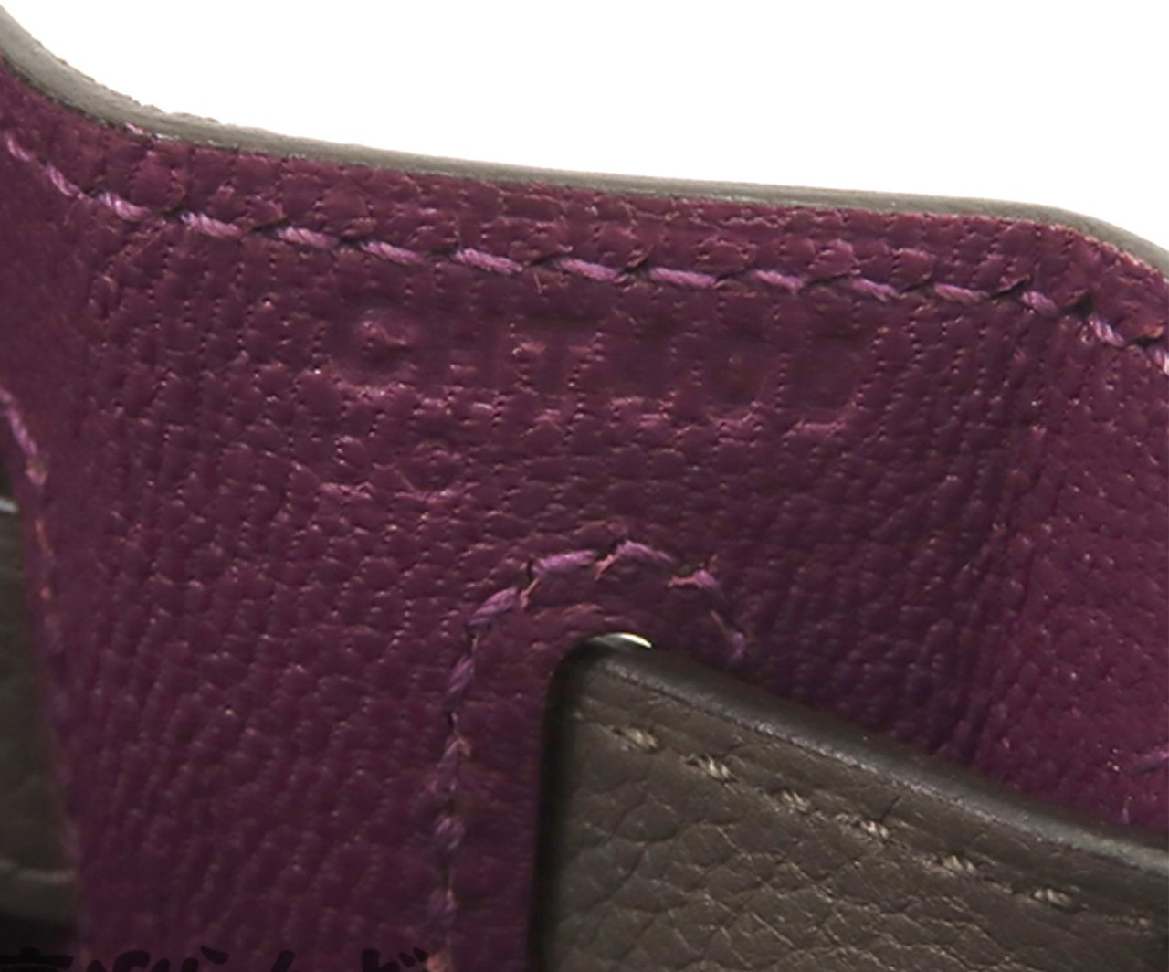 Hermès Special Order Evercolor Kelly II Retourne 28 Paars