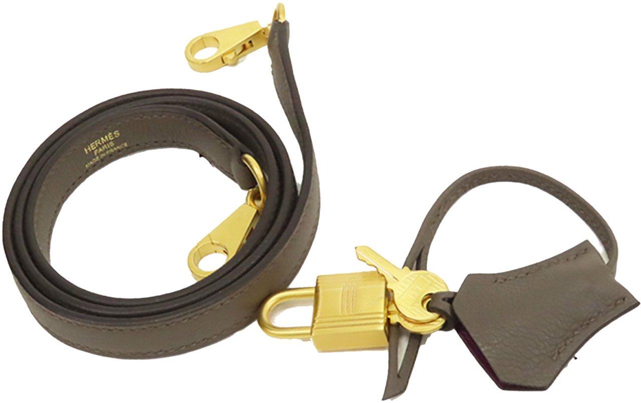 Hermès Special Order Evercolor Kelly II Retourne 28 Paars