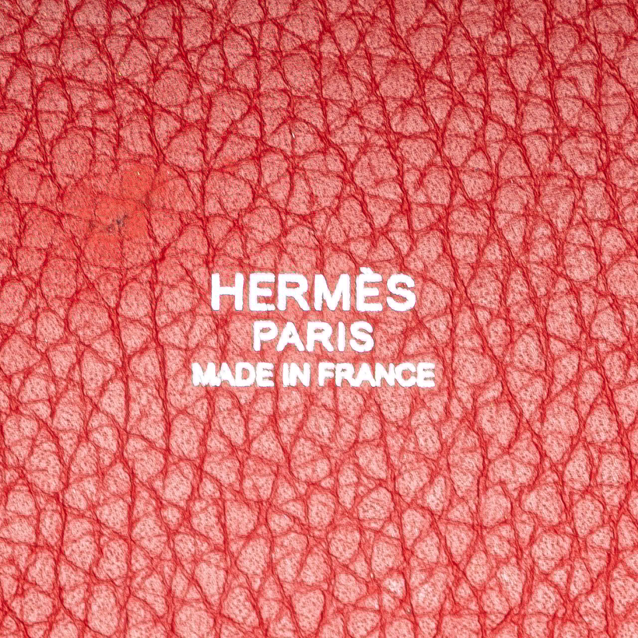 Hermès Clemence Picotin Lock 22 Rood
