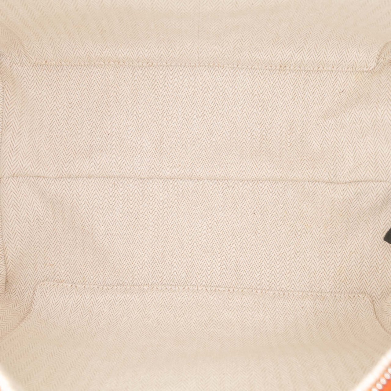 Hermès Large Toile Bride A Brac Oranje