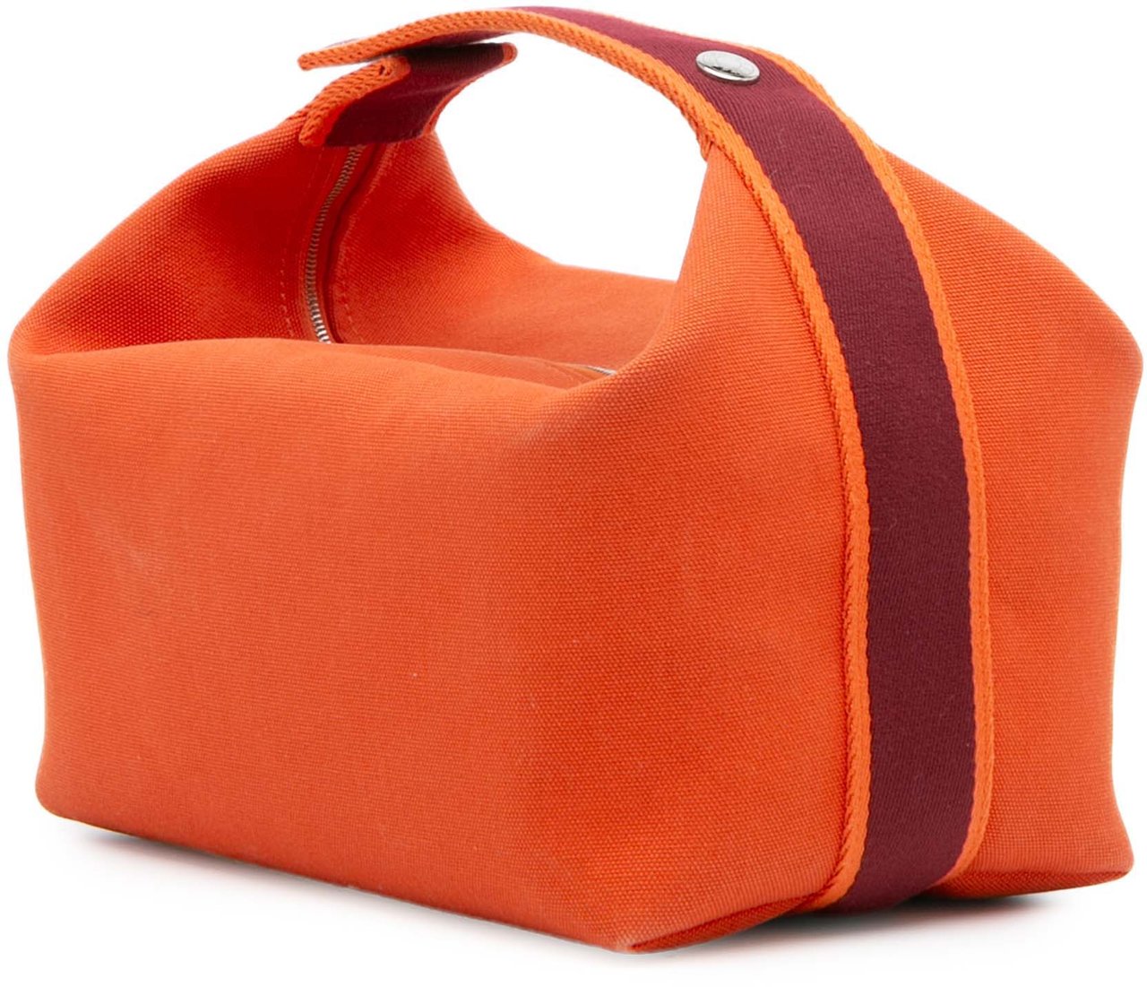 Hermès Large Toile Bride A Brac Oranje