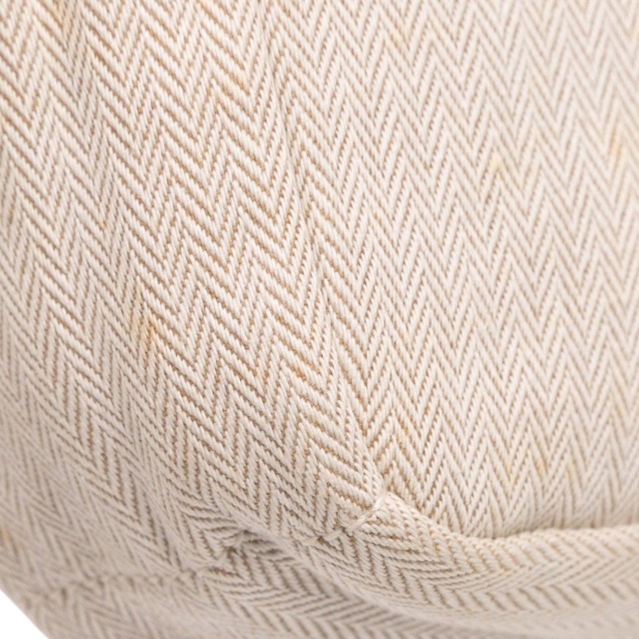 Hermès Toile and Barenia Fourbi 20 Pouch Bruin