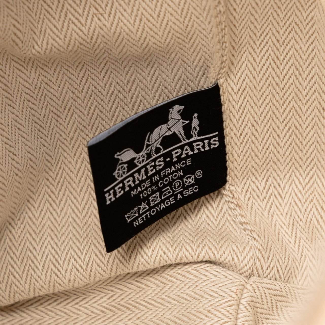 Hermès Small Toile Bride A Brac Case Bruin