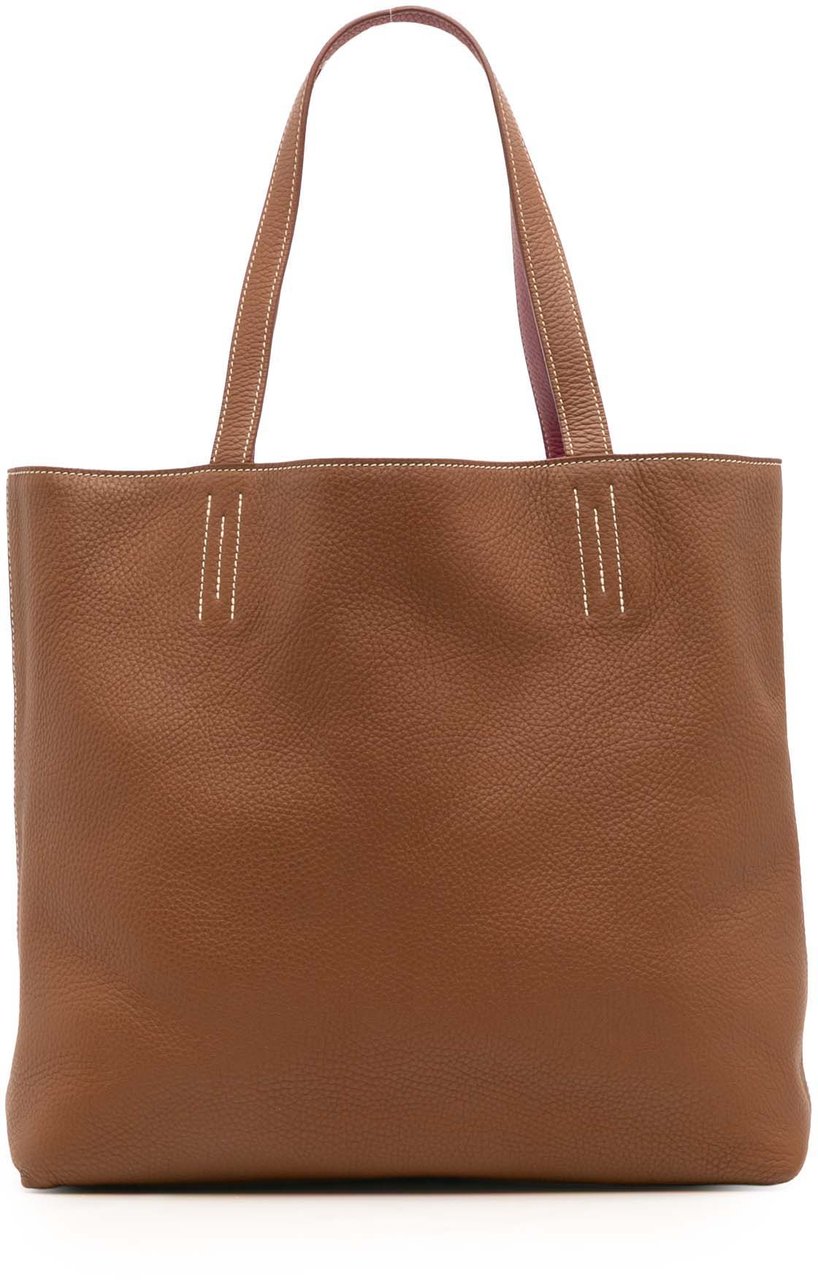 Hermès Clemence Double Sens 36 Bruin
