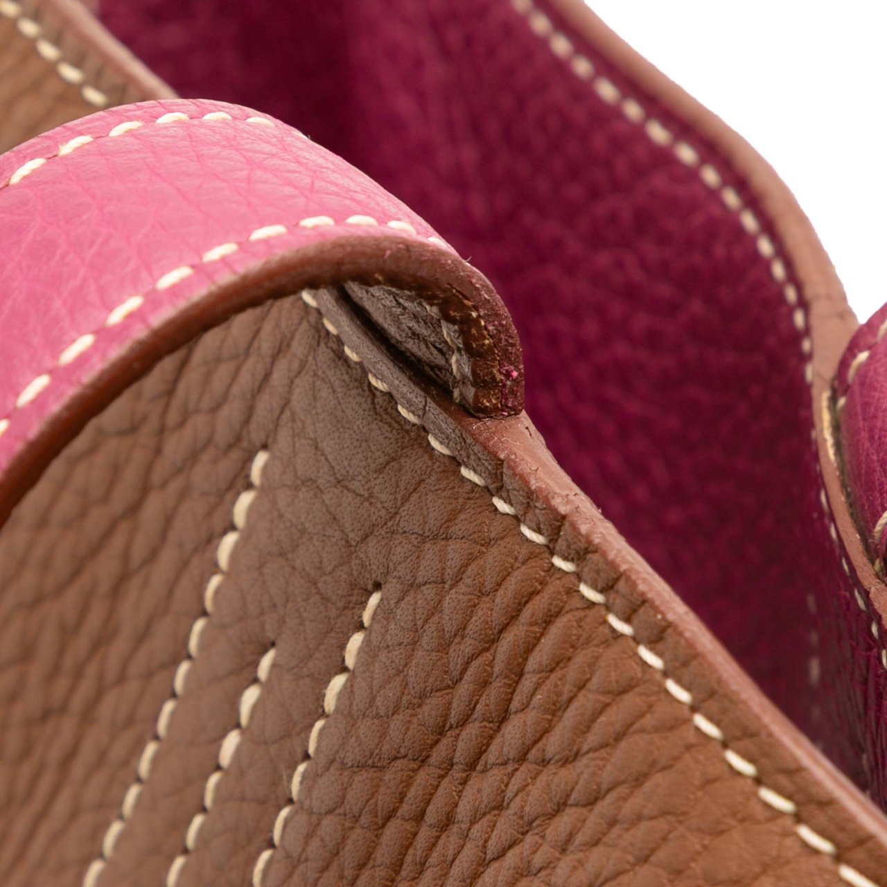 Hermès Clemence Double Sens 36 Bruin