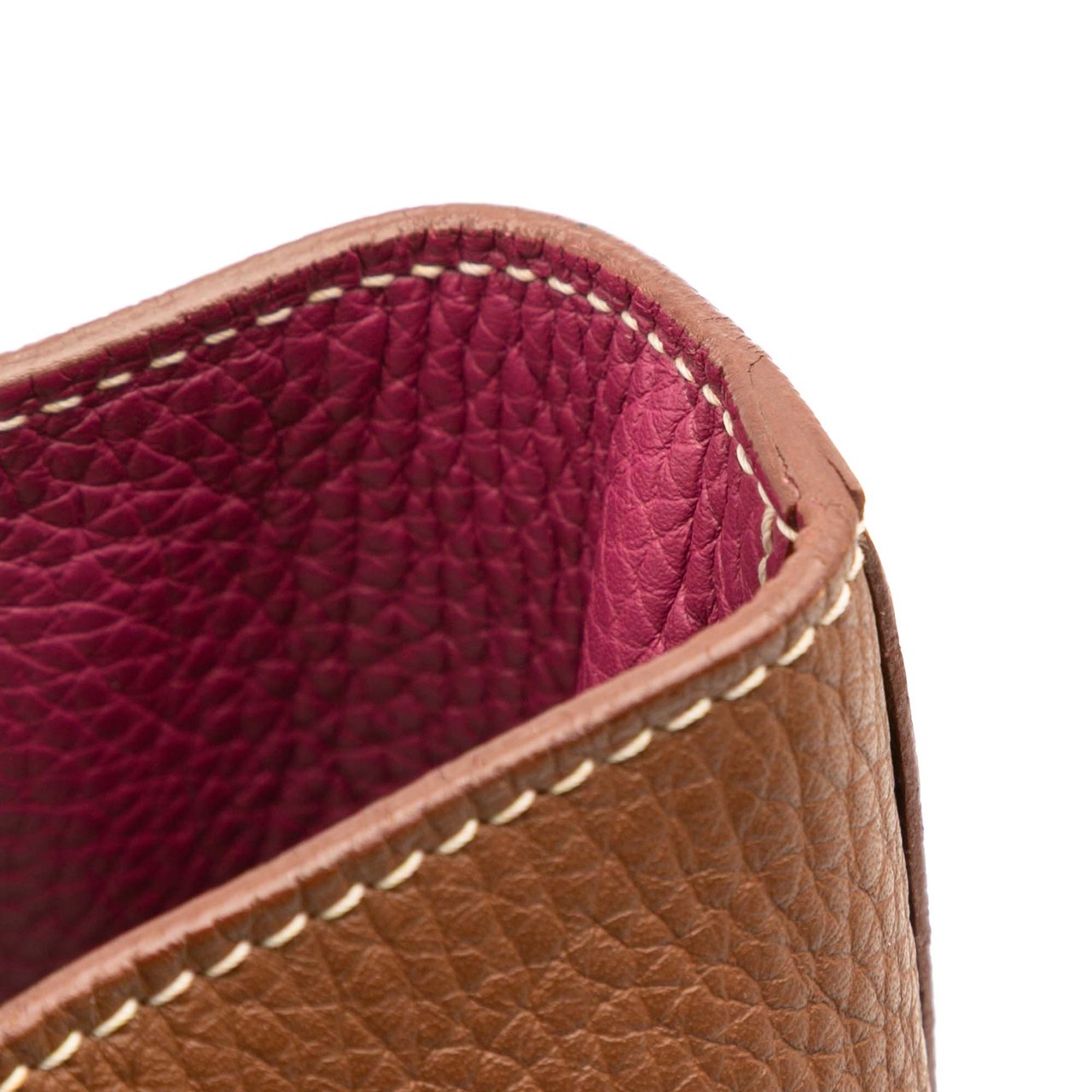 Hermès Clemence Double Sens 36 Bruin