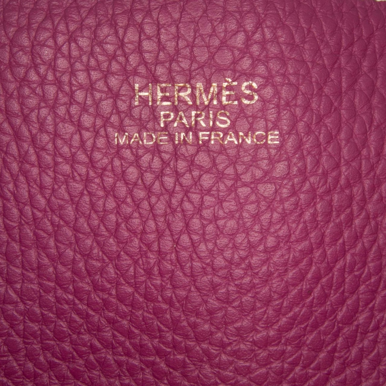 Hermès Clemence Double Sens 36 Bruin
