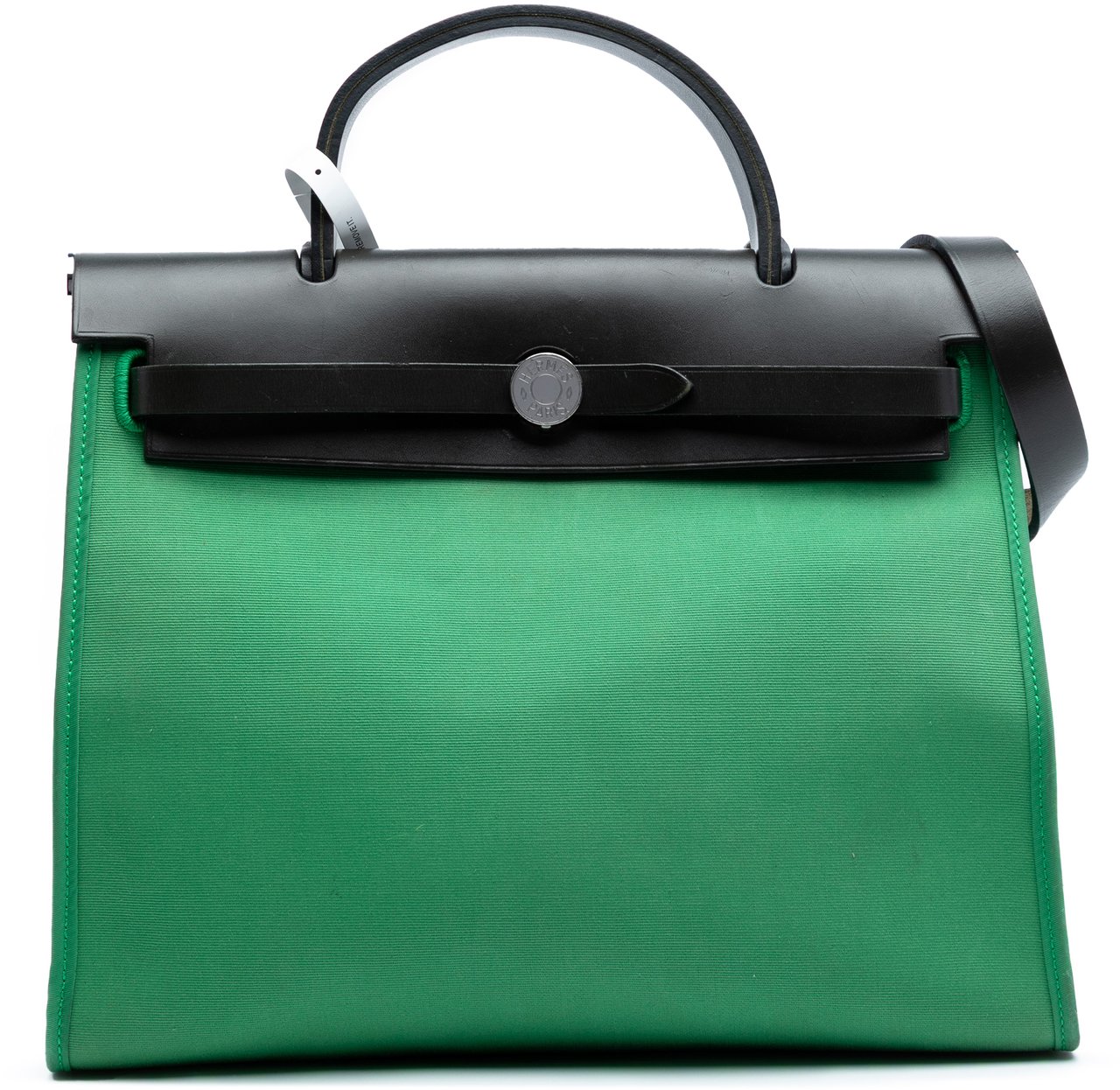 Hermès Toile Herbag Zip 31 Groen