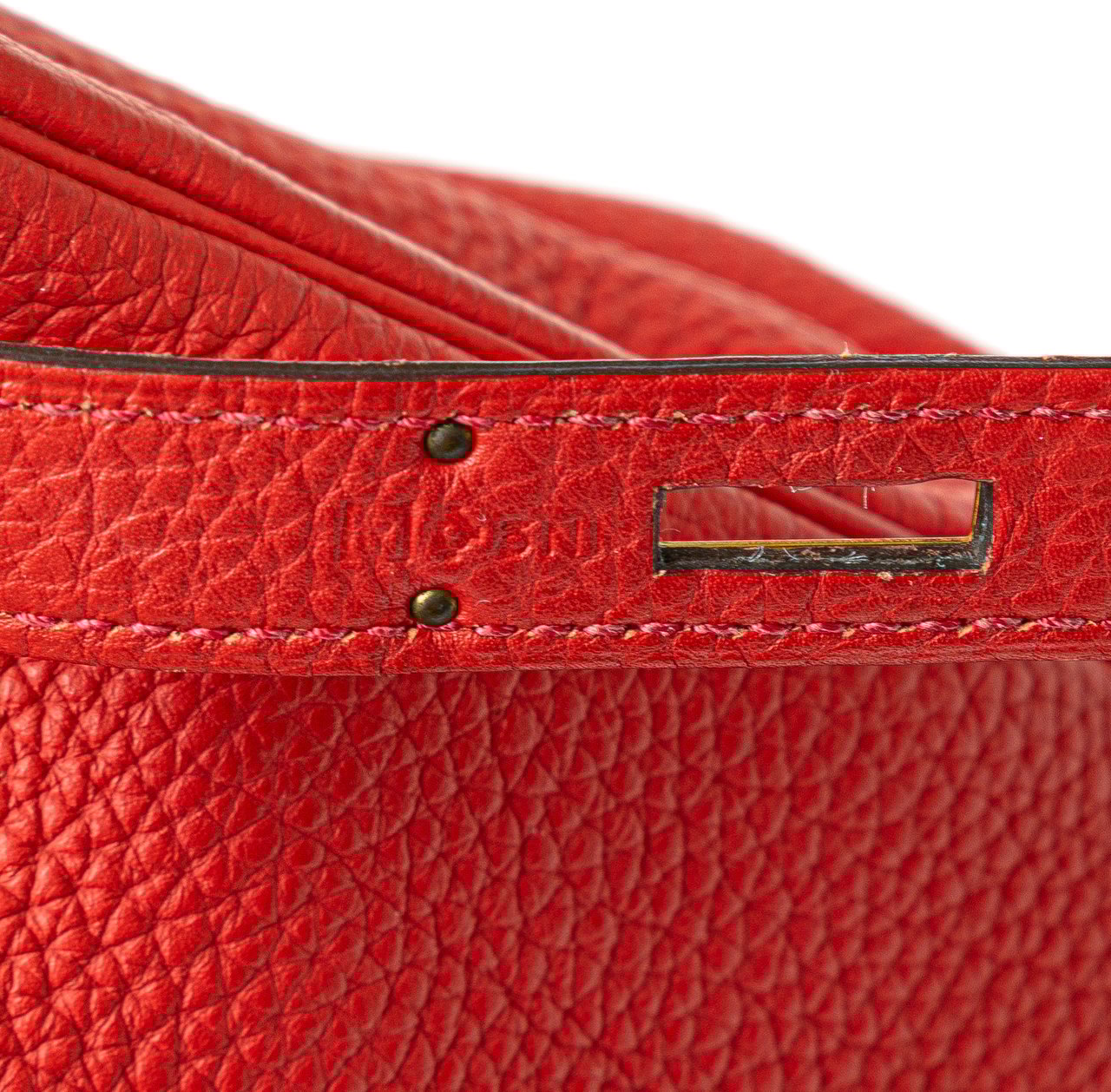 Hermès Togo Kelly II Retourne 35 Rood