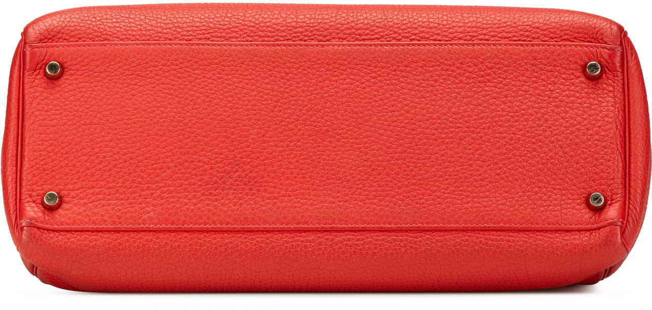 Hermès Togo Kelly II Retourne 35 Rood