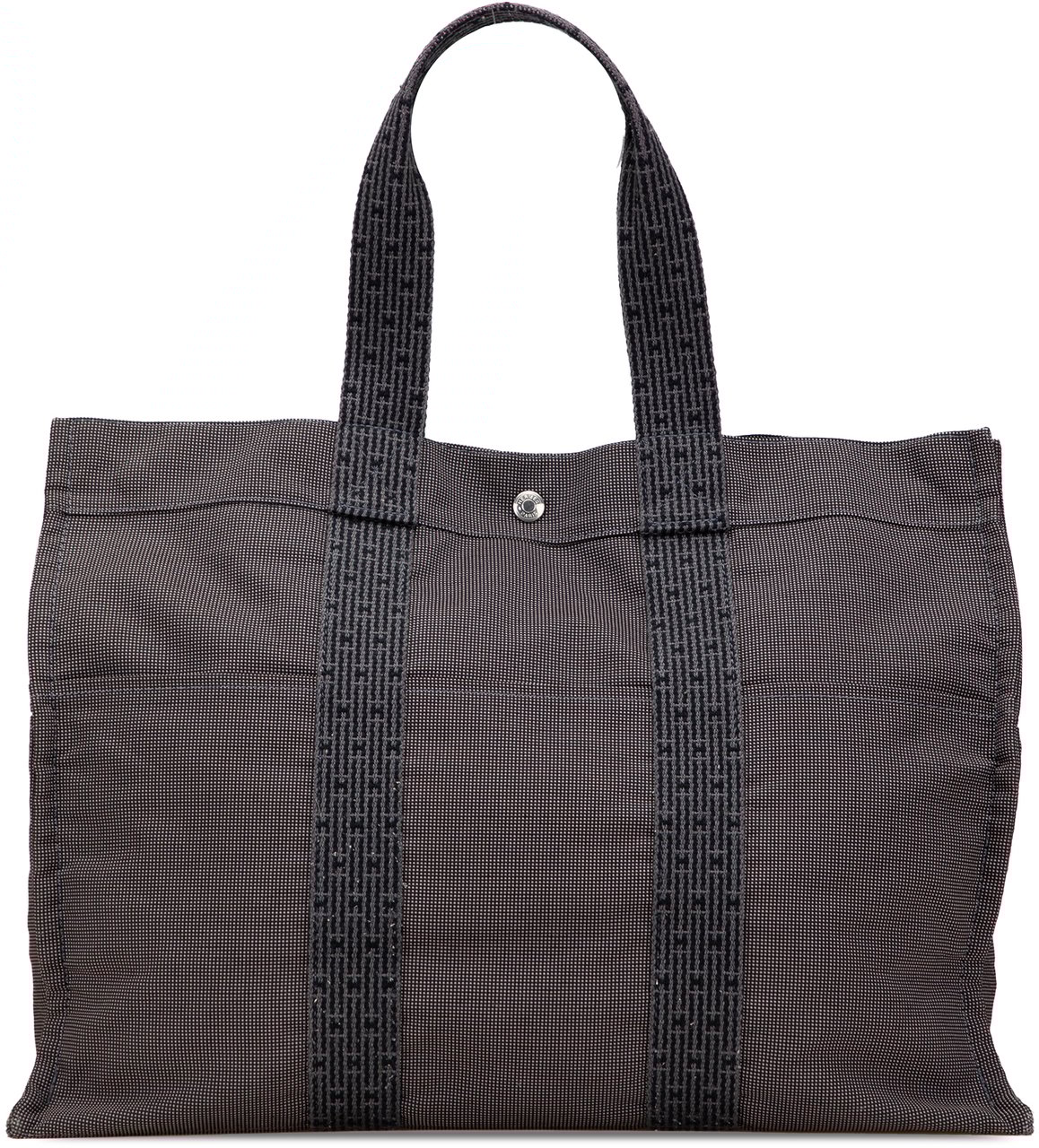 Hermès Canvas Herline GM Grijs