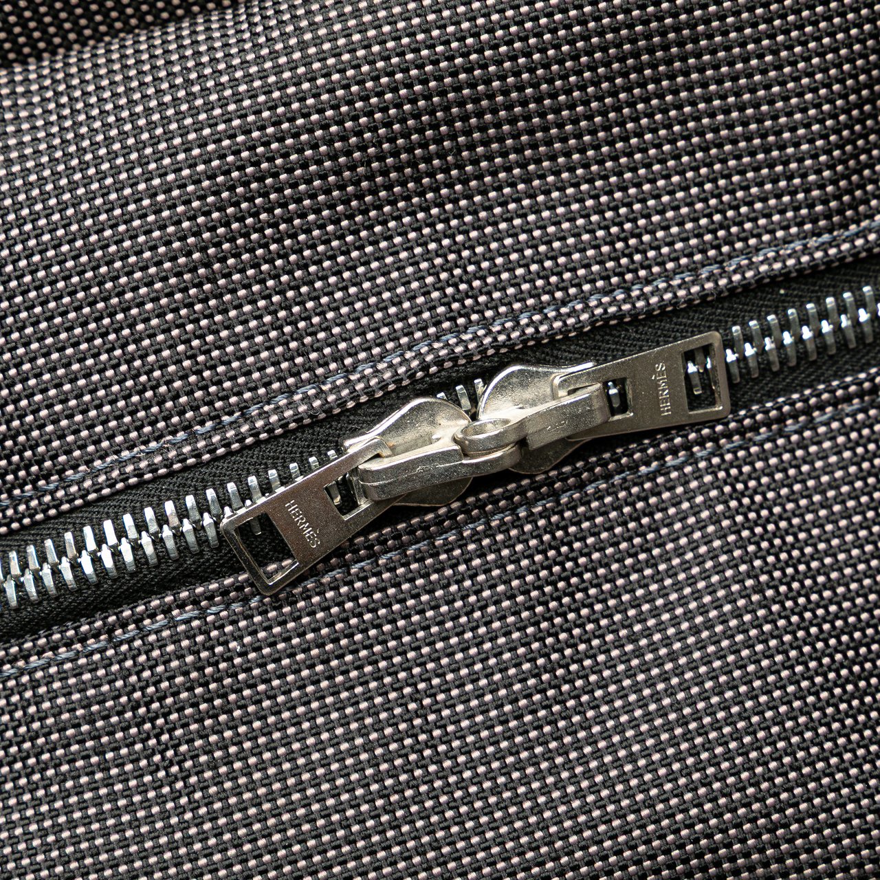 Hermès Canvas Herline GM Grijs