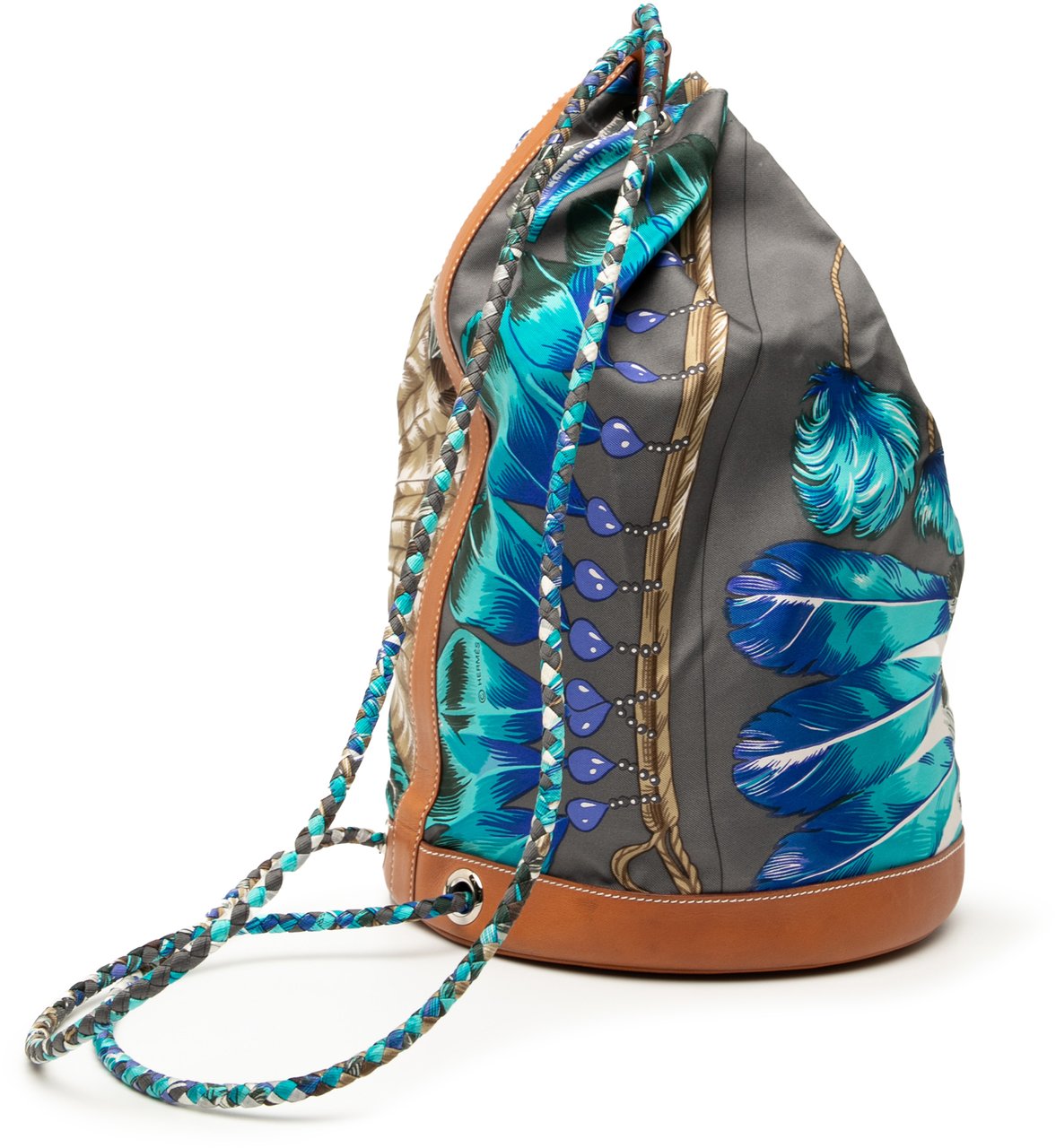 Hermès Silk Brazil Sac Soie Cool 22 Grijs