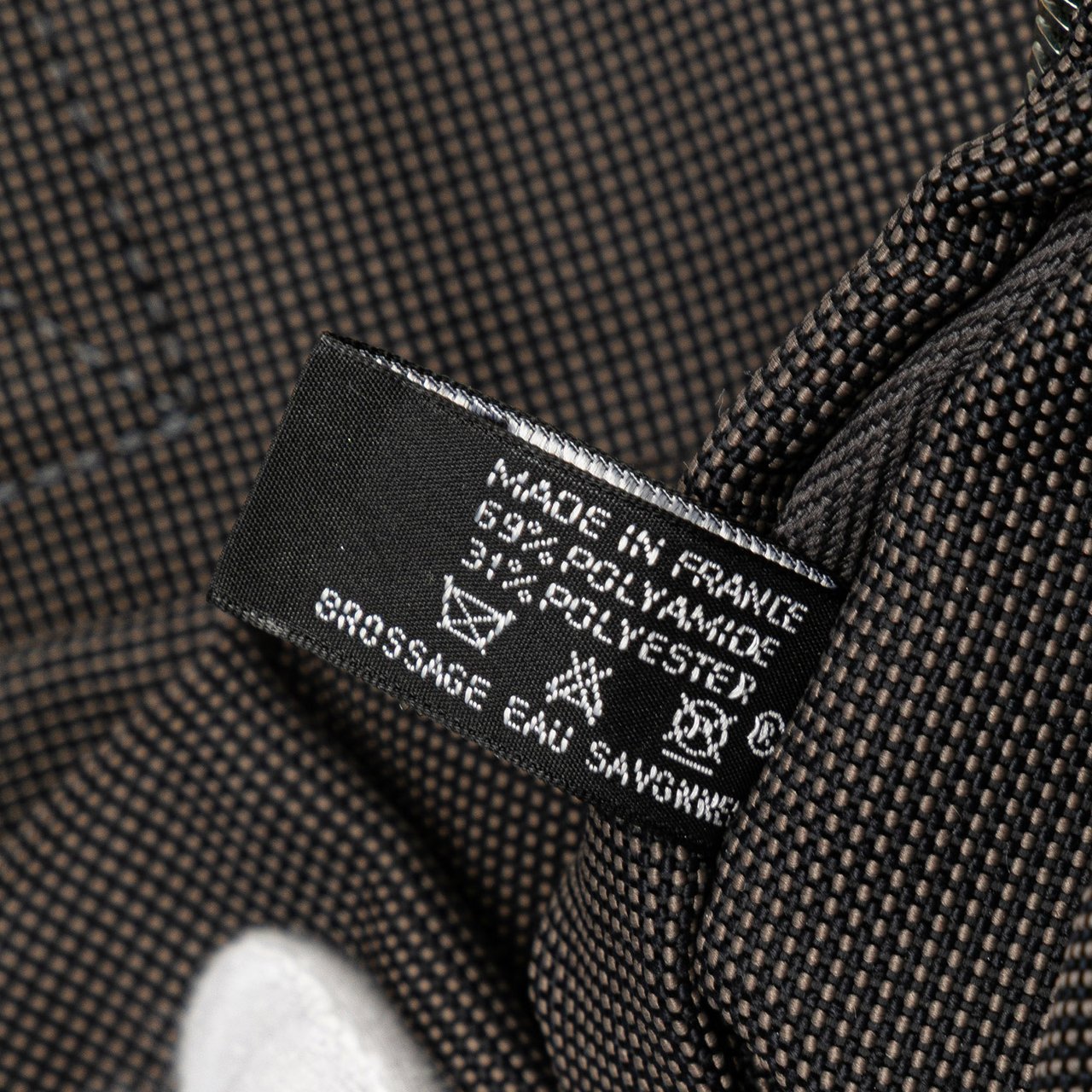 Hermès Canvas Herline MM Grijs