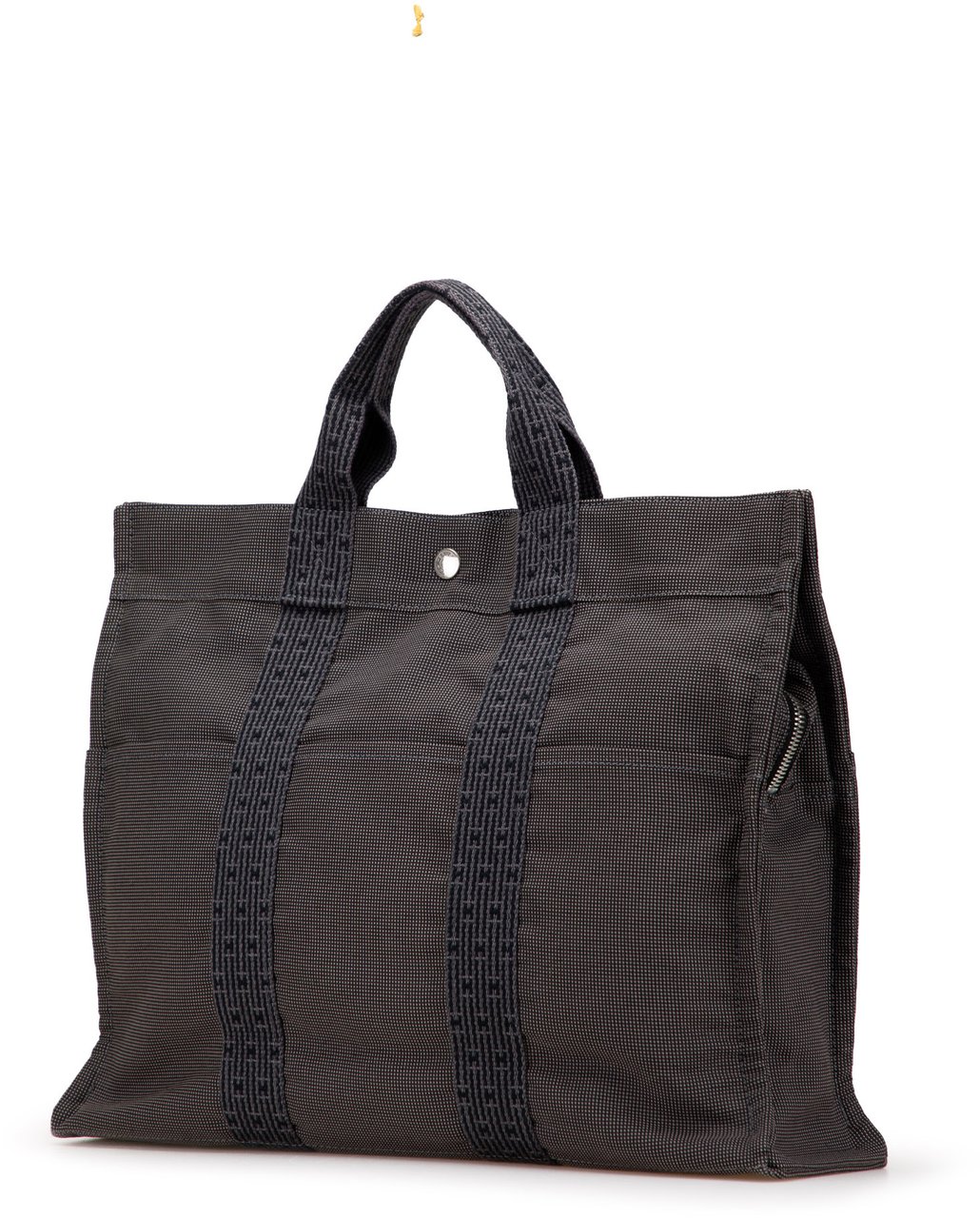 Hermès Canvas Herline MM Grijs
