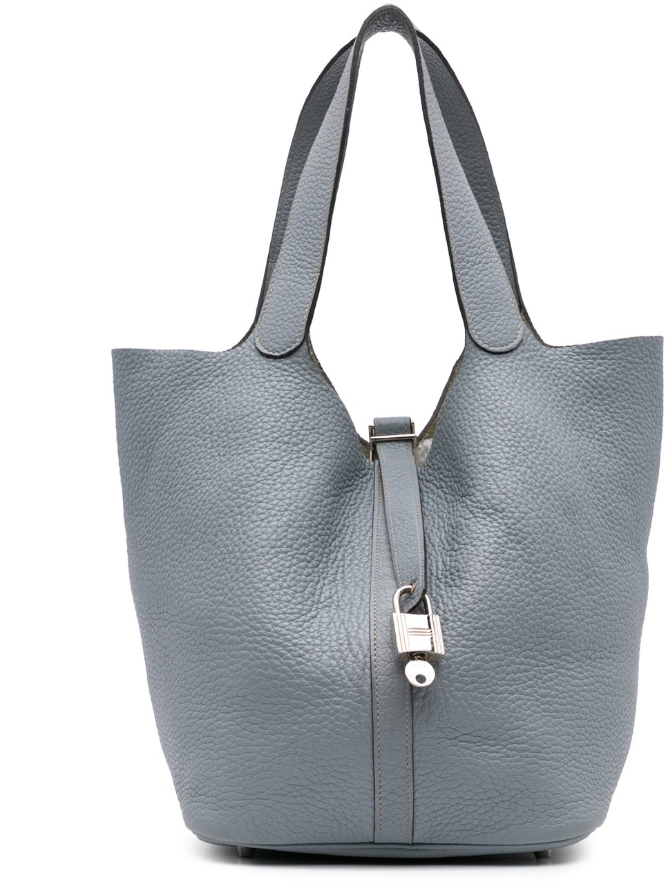 Hermès Clemence Picotin Lock 26 Blauw