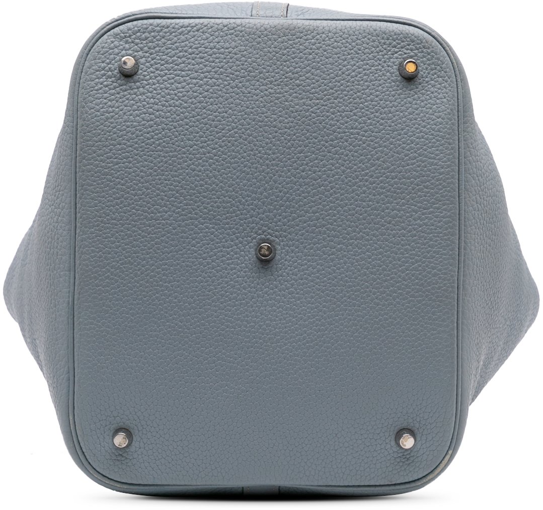 Hermès Clemence Picotin Lock 26 Blauw
