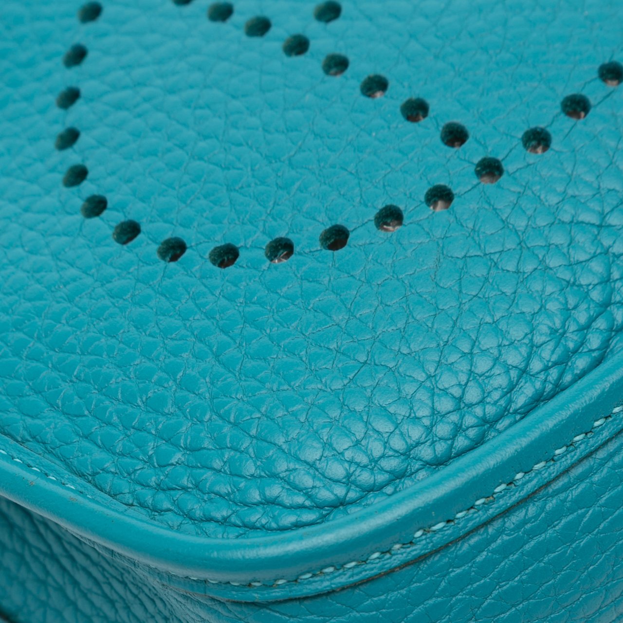 Hermès Clemence Evelyne TPM Blauw