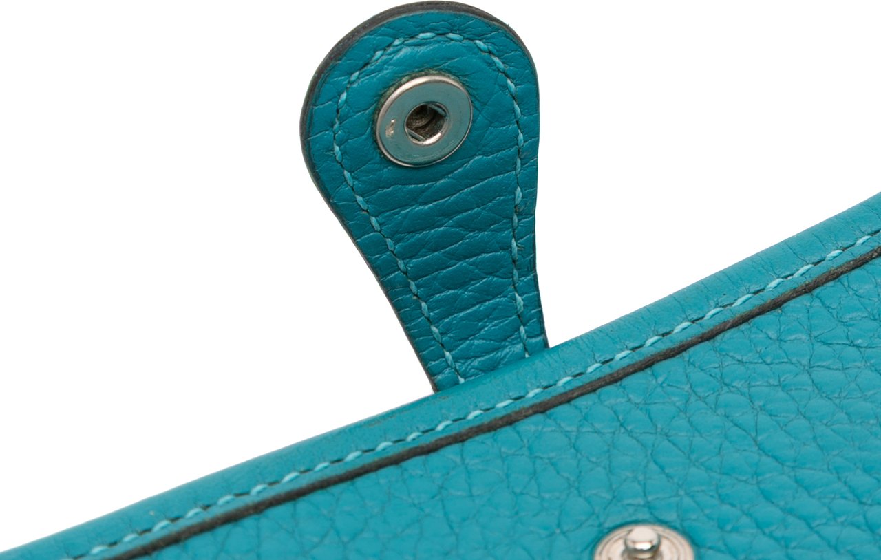 Hermès Clemence Evelyne TPM Blauw