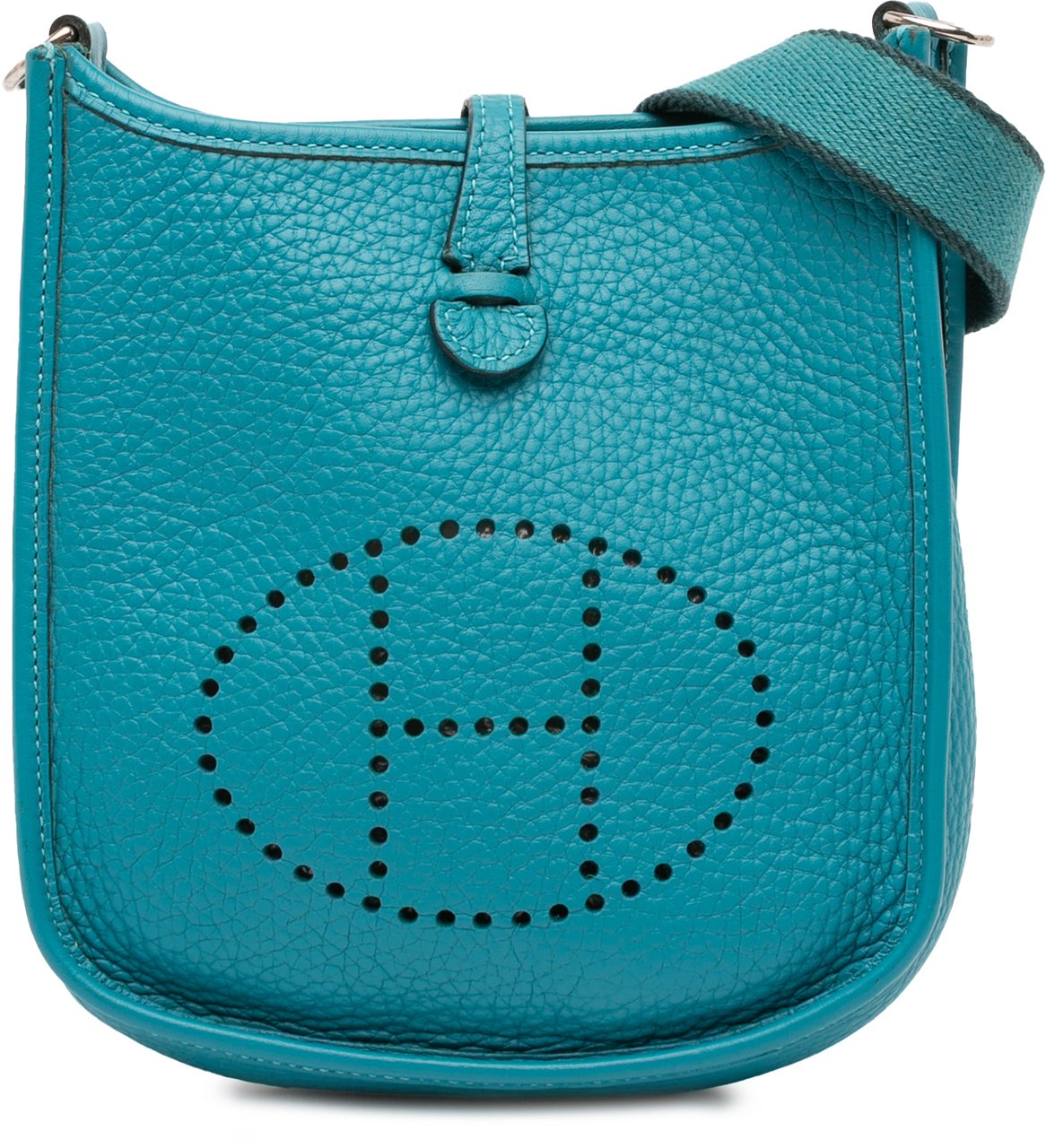 Hermès Clemence Evelyne TPM Blauw