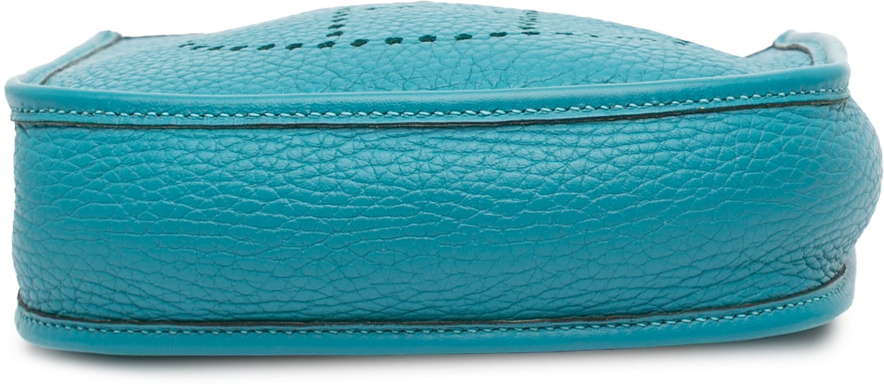 Hermès Clemence Evelyne TPM Blauw