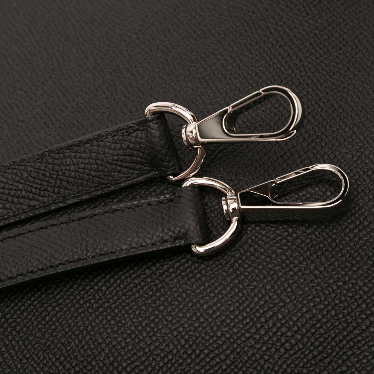 Hermès Epsom Evelyne 16 Sellier Zwart