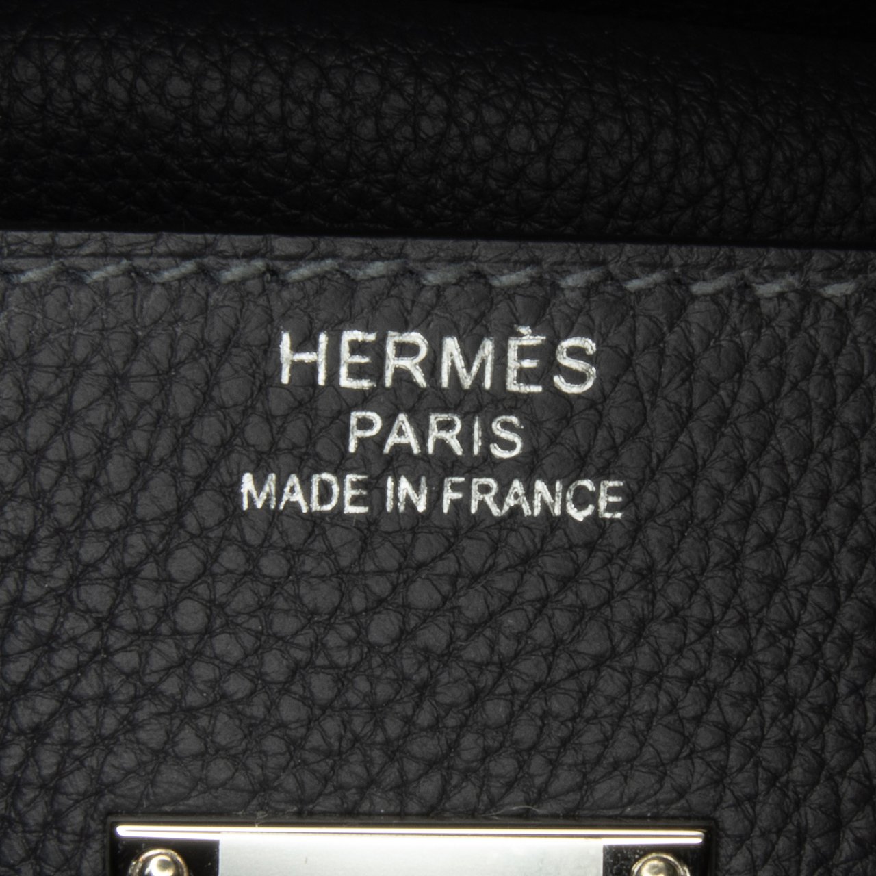 Hermès Togo Maxi Kelly 42 Zwart