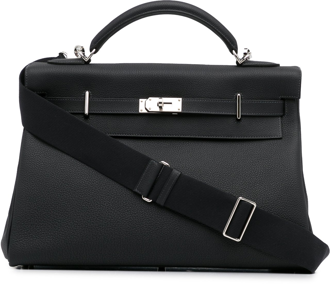 Hermès Togo Maxi Kelly 42 Zwart