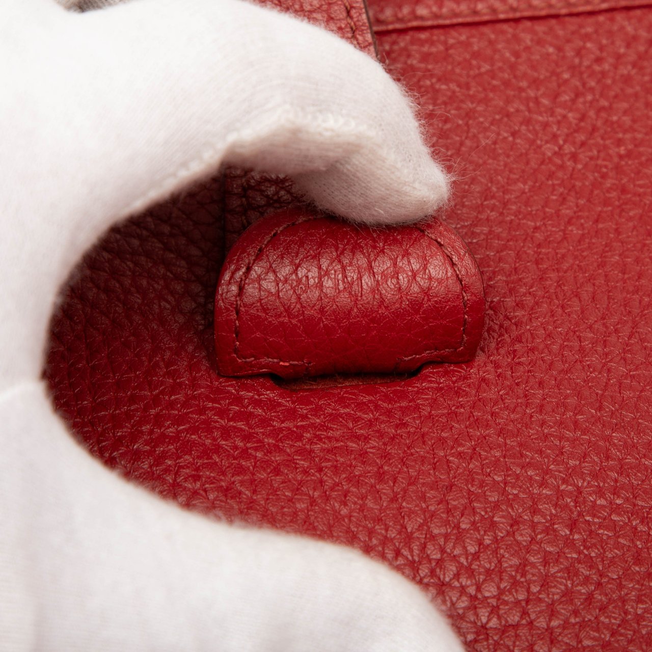 Hermès Togo Evelyne III 33 Rood