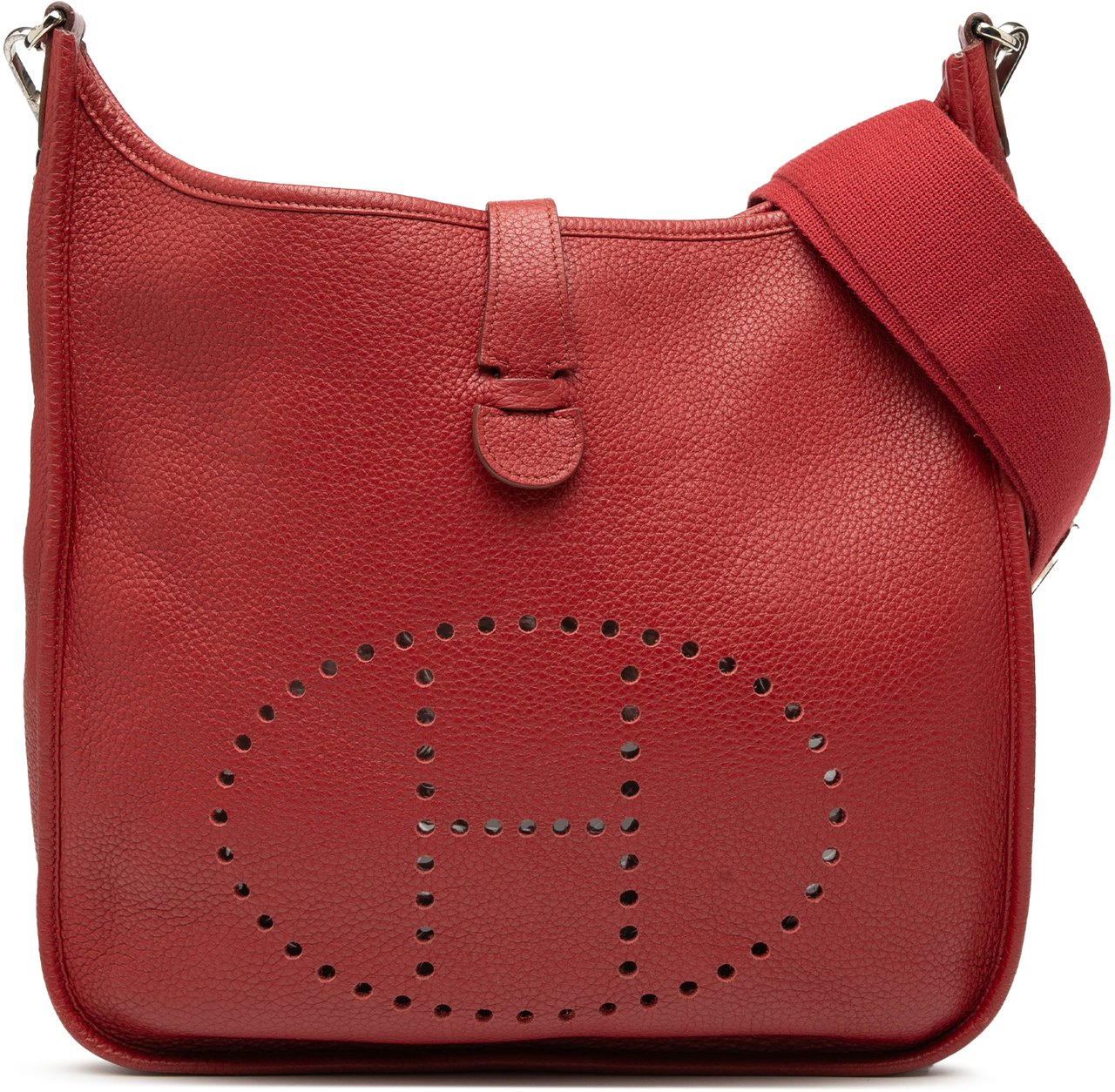 Hermès Togo Evelyne III 33 Rood