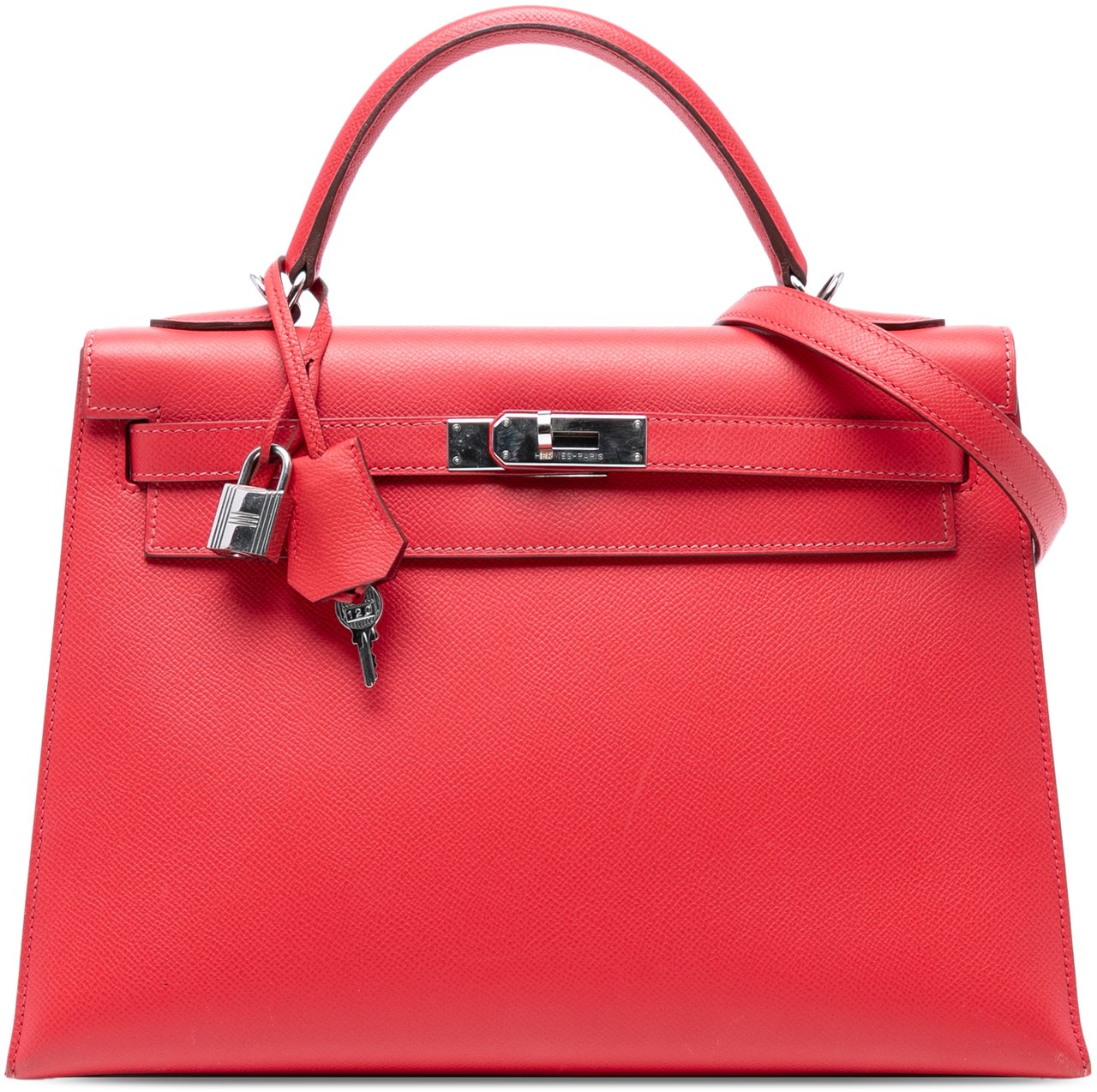 Hermès Epsom Kelly II Sellier 32 Rood
