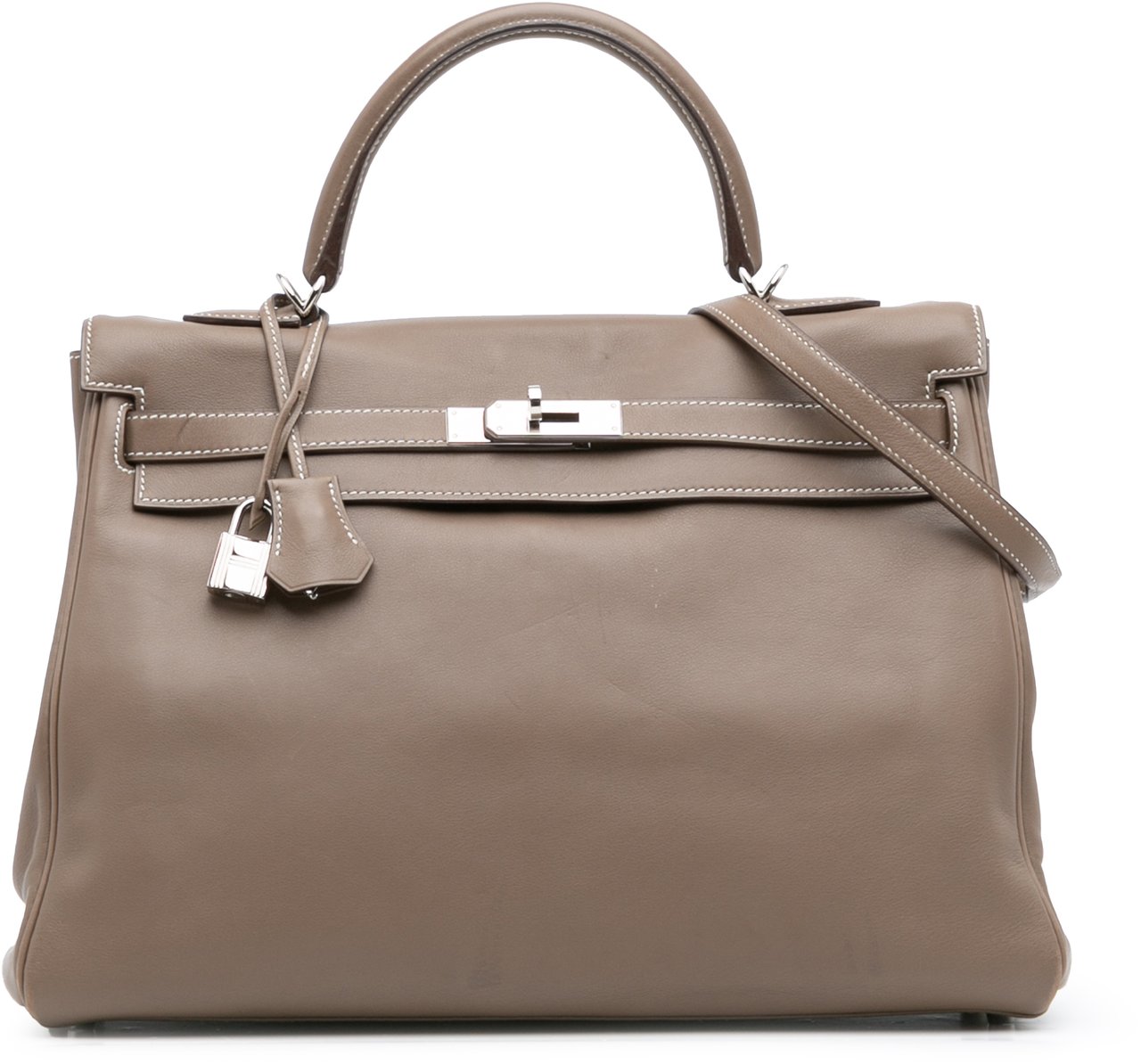 Hermès Swift Kelly II Retourne 35 Bruin