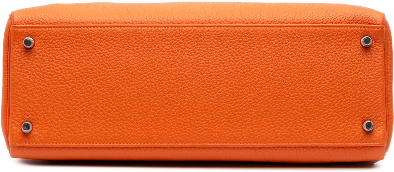 Hermès Togo Kelly II Retourne 35 Oranje