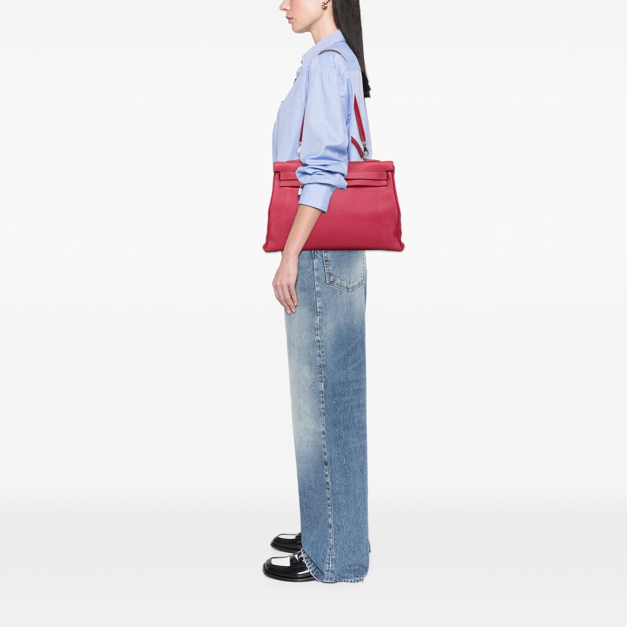Hermès Togo Kelly II Retourne 40 Rood