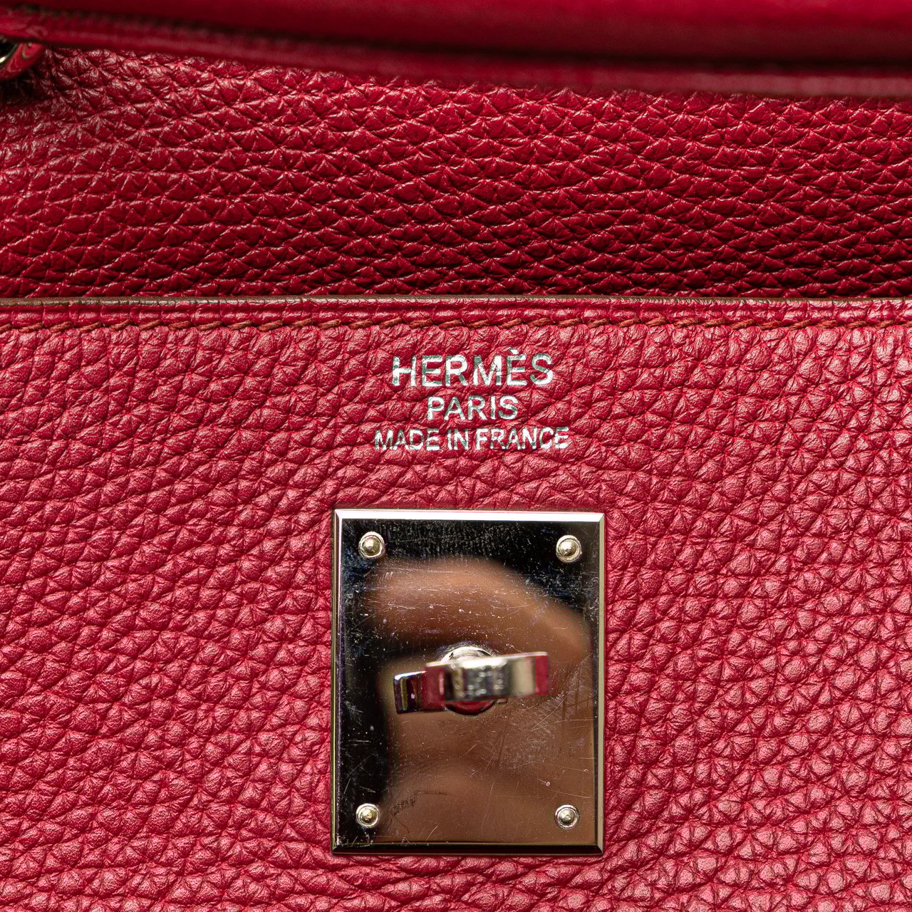 Hermès Togo Kelly II Retourne 40 Rood