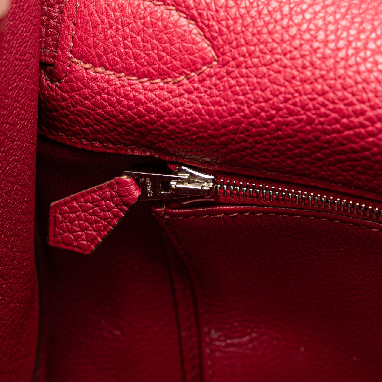 Hermès Togo Kelly II Retourne 40 Rood